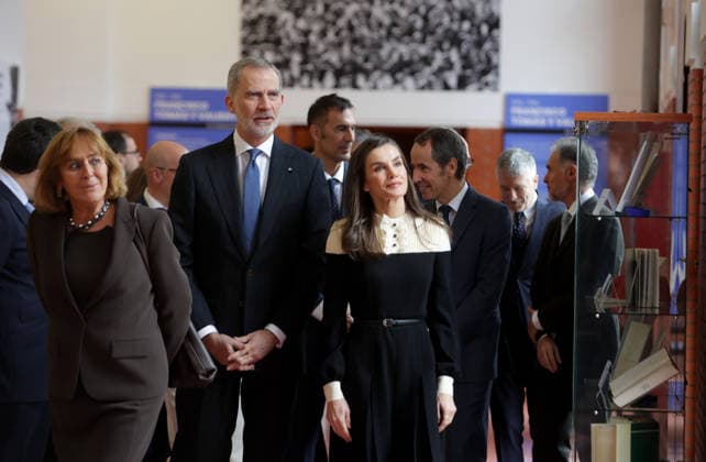 The King and Queen visit the exhibition In Memoriam Tomás y Valiente 1996 2026 King Felipe VI and Queen Letizia visit the exhibition In Memoriam Tomás y Valiente 1996 2026 , on February 13, 2026, in Madrid Spain The King and Queen preside over the tribute to Francisco Tomás y Valiente, on the occasion of the 30th anniversary of his murder by the terrorist group ETA EXHIBITION KINGS FELIPE VI QUEEN LETIZIA OF SPAIN TOMÁS Y VALIENTE VISITS 13 FEBRUARY 2026 José Ramó Madrid Madrid Madrid Espana  Copyright: xJosÃ xRamonxHernandox 7289753