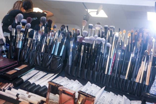 Pamella Roland fashion show during the New York Fashion Week in New York, USA - 12 Feb 2026 Atmosphere backstage at the Pamella Roland fashion show during the New York Fashion Week at the New York Public Library. New York United States Copyright: xRonxAdarx xSOPAxImagesx _radar_roland_20260212_0109