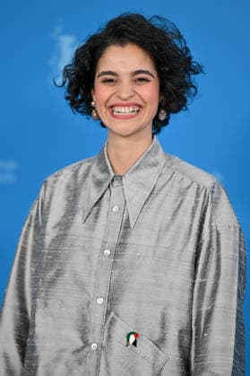 76th Berlin Film Festival Photocall A Voix Basse Eya Bouteraa attending a photocall for the movie A Voix Basse (In A Whisper) during 76th Berlin International Film Festival in Berlin, Germany on 13 February 2026. Photo by Julien Reynaud APS-Medias ABACAPRESS.COM Berlin  Copyright: xReynaudxJulien APS-Medias ABACAx