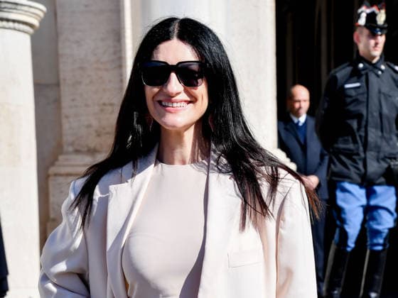 Rome, the delegation of the 76th Sanremo Festival arrives at the Quirinale to meet the President of the Republic. In the photo: Laura Pausini  Copyright: xVincenzoxLandix xipa-agency.netx xVincenzoxLandix IPA_Agency_IPA71425761