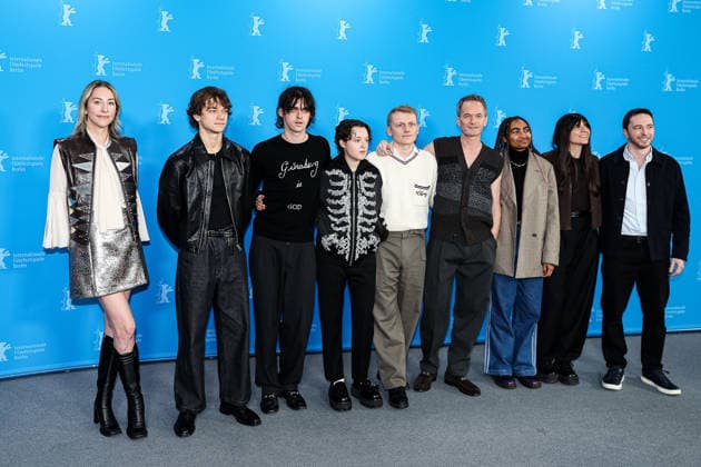 Berlin Berlinale, 76. internationale Filmfestspiele Berlin 2026 Photo Call Sunny Dancer v.Links (left), Este Haim (Music), Conrad Khan, Earl Cave, Bella Ramsey, George Jaques, Neil Patrick Harris, Jasmine Elcock, Ken Petrie (Produzent Producer) Berlinale, 76. internationale Filmfestspiele Berlin 2026, 13.02.2026 -Pressefoto Roger Buerke Copyright: xEibner-Pressefoto RogerxBuerkex EP_RBE