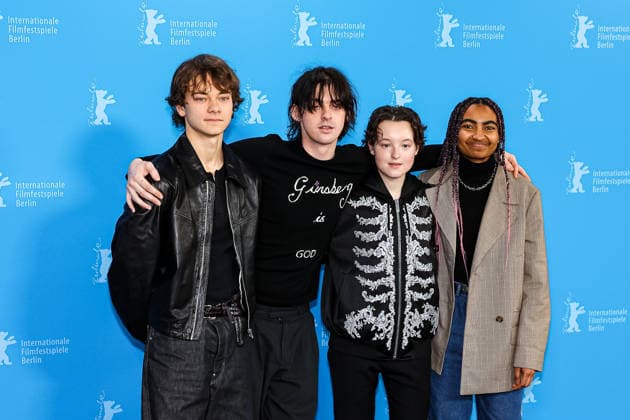 Berlin Berlinale, 76. internationale Filmfestspiele Berlin 2026 Photo Call Sunny Dancer v.Links (left), Conrad Khan, Earl Cave, Bella Ramsey, Jasmine Elcock Berlinale, 76. internationale Filmfestspiele Berlin 2026, 13.02.2026 -Pressefoto Roger Buerke Copyright: xEibner-Pressefoto RogerxBuerkex EP_RBE