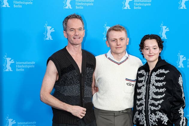Berlin Berlinale, 76. internationale Filmfestspiele Berlin 2026 Photo Call Sunny Dancer v.Links (left), Neil Patrick Harris (Schauspieler Actor) ,George Jaques (Regisseur, Drehbuchautor Director, Screenwriter), Bella Ramsey (Schauspieler Actor) Berlinale, 76. internationale Filmfestspiele Berlin 2026, 13.02.2026 -Pressefoto Roger Buerke Copyright: xEibner-Pressefoto RogerxBuerkex EP_RBE