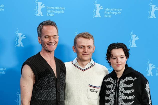 Berlin Berlinale, 76. internationale Filmfestspiele Berlin 2026 Photo Call Sunny Dancer v.Links (left), Neil Patrick Harris (Schauspieler Actor) ,George Jaques (Regisseur, Drehbuchautor Director, Screenwriter), Bella Ramsey (Schauspieler Actor) Berlinale, 76. internationale Filmfestspiele Berlin 2026, 13.02.2026 -Pressefoto Roger Buerke Copyright: xEibner-Pressefoto RogerxBuerkex EP_RBE