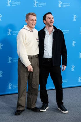 Berlin Berlinale, 76. internationale Filmfestspiele Berlin 2026 Photo Call Sunny Dancer v. Links George Jaques (Regisseur, Drehbuchautor Director, Screenwriter), Ken Petrie (Produzent Producer) Berlinale, 76. internationale Filmfestspiele Berlin 2026, 13.02.2026 -Pressefoto Roger Buerke Copyright: xEibner-Pressefoto RogerxBuerkex EP_RBE