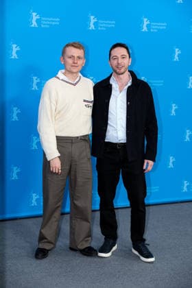 Berlin Berlinale, 76. internationale Filmfestspiele Berlin 2026 Photo Call Sunny Dancer v. Links George Jaques (Regisseur, Drehbuchautor Director, Screenwriter), Ken Petrie (Produzent Producer) Berlinale, 76. internationale Filmfestspiele Berlin 2026, 13.02.2026 -Pressefoto Roger Buerke Copyright: xEibner-Pressefoto RogerxBuerkex EP_RBE