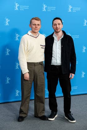 Berlin Berlinale, 76. internationale Filmfestspiele Berlin 2026 Photo Call Sunny Dancer v. Links George Jaques (Regisseur, Drehbuchautor Director, Screenwriter), Ken Petrie (Produzent Producer) Berlinale, 76. internationale Filmfestspiele Berlin 2026, 13.02.2026 -Pressefoto Roger Buerke Copyright: xEibner-Pressefoto RogerxBuerkex EP_RBE