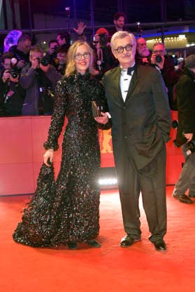 Wim Wenders mit Ehefrau Donata Wenders bei der Festivaleröffnung mit der Premiere des Kinofilms No Good Men auf der Berlinale 2026 76. Internationale Filmfestspiele Berlin im Berlinale Palast. Berlin, 12.02.2026