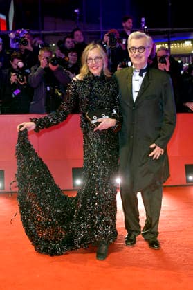 Wim Wenders mit Ehefrau Donata Wenders bei der Festivaleröffnung mit der Premiere des Kinofilms No Good Men auf der Berlinale 2026 76. Internationale Filmfestspiele Berlin im Berlinale Palast. Berlin, 12.02.2026