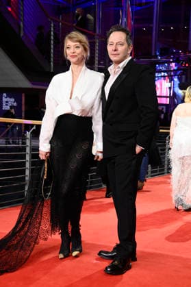 Heike Makatsch und Trystan Pütter bei der Festivaleröffnung mit der Premiere des Kinofilms No Good Men auf der Berlinale 2026 76. Internationale Filmfestspiele Berlin im Berlinale Palast. Berlin, 12.02.2026
