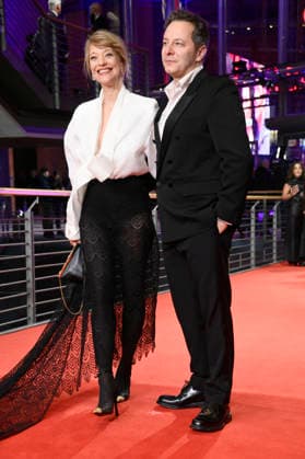 Heike Makatsch und Trystan Pütter bei der Festivaleröffnung mit der Premiere des Kinofilms No Good Men auf der Berlinale 2026 76. Internationale Filmfestspiele Berlin im Berlinale Palast. Berlin, 12.02.2026