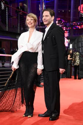 Heike Makatsch und Daniel Brühl bei der Festivaleröffnung mit der Premiere des Kinofilms No Good Men auf der Berlinale 2026 76. Internationale Filmfestspiele Berlin im Berlinale Palast. Berlin, 12.02.2026