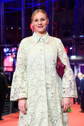 Rosalie Thomass bei der Festivaleröffnung mit der Premiere des Kinofilms No Good Men auf der Berlinale 2026 76. Internationale Filmfestspiele Berlin im Berlinale Palast. Berlin, 12.02.2026