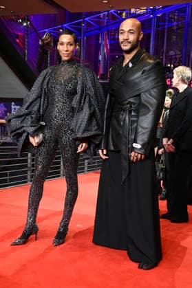Annabelle Mandeng und Malick Bauer bei der Festivaleröffnung mit der Premiere des Kinofilms No Good Men auf der Berlinale 2026 76. Internationale Filmfestspiele Berlin im Berlinale Palast. Berlin, 12.02.2026