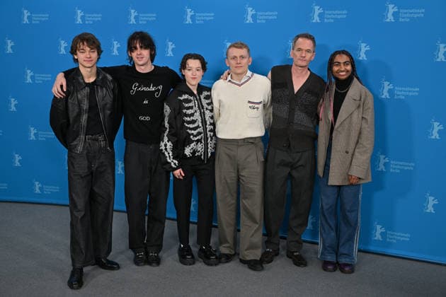 76th Berlin Film Festival Photocall Sunny Dancer Conrad Khan, Earl Cave, Bella Ramsey, George Jaques, Neil Patrick Harris, Jasmine Elcock attending a photocall for the movie Sunny Dancer during 76th Berlin International Film Festival in Berlin, Germany on 13 February 2026. Photo by Julien Reynaud APS-Medias ABACAPRESS.COM Berlin  Copyright: xReynaudxJulien APS-Medias ABACAx