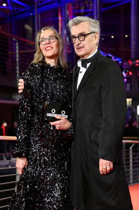Wim Wenders mit Ehefrau Donata Wenders bei der Festivaleröffnung mit der Premiere des Kinofilms No Good Men auf der Berlinale 2026 76. Internationale Filmfestspiele Berlin im Berlinale Palast. Berlin, 12.02.2026