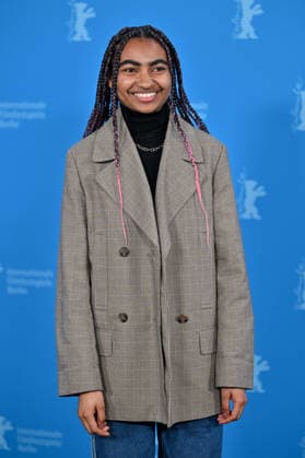 76th Berlin Film Festival Photocall Sunny Dancer Jasmine Elcock attending a photocall for the movie Sunny Dancer during 76th Berlin International Film Festival in Berlin, Germany on 13 February 2026. Photo by Julien Reynaud APS-Medias ABACAPRESS.COM Berlin  Copyright: xReynaudxJulien APS-Medias ABACAx