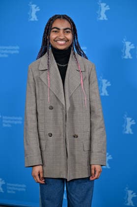 76th Berlin Film Festival Photocall Sunny Dancer Jasmine Elcock attending a photocall for the movie Sunny Dancer during 76th Berlin International Film Festival in Berlin, Germany on 13 February 2026. Photo by Julien Reynaud APS-Medias ABACAPRESS.COM Berlin  Copyright: xReynaudxJulien APS-Medias ABACAx