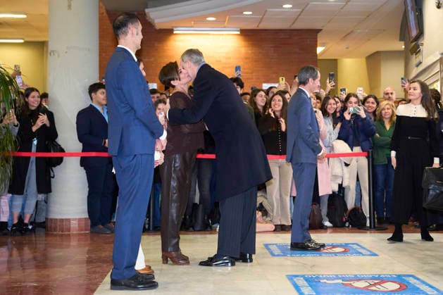 13-02-2026 Madrid Queen Letizia and King Felipe visited the exhibition In Memoriam Toas Y Valiemte 1996-2026 and attended the ceremony of the 30th anniversary of the assassination of Francisco Tomas Y Valiente by the terrorist group ETA at the Faculty of Law in Madrid. No Spain Â  Copyright: xPPEx