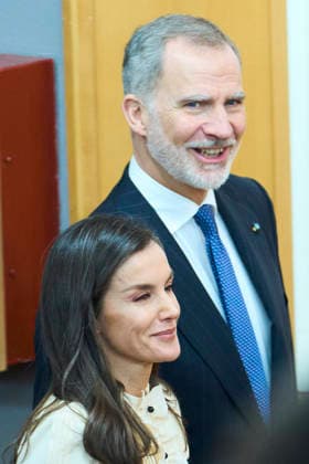 13-02-2026 Madrid Queen Letizia and King Felipe visited the exhibition In Memoriam Toas Y Valiemte 1996-2026 and attended the ceremony of the 30th anniversary of the assassination of Francisco Tomas Y Valiente by the terrorist group ETA at the Faculty of Law in Madrid. No Spain Â  Copyright: xPPEx