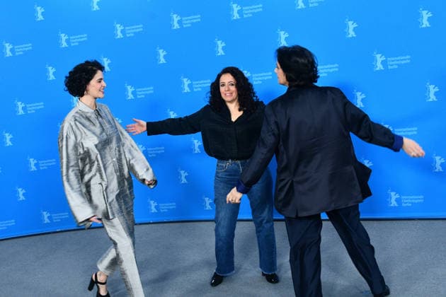 Berlinale Berlin International Film Festival Berlin Germany 76th Berlinale Berlin International Film Festival A Voix Basse photocall at the 76th Berlinale International Film Festival Hiam Abbass, Director Leyla Bouzid and Eya Bouteraa Thomas Bohlen Starface 2026 02 13 453022 2026 02 13 Berlin Germany  Copyright: xThomasxBohlenx STAR_453022_046