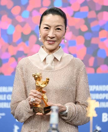 Michelle Yeoh attends the press conference as the recipient of the Honorary Golden Bear at the 76th Berlin Film Festival Featuring: Michelle Yeoh Where: Berlin, Germany When: 13 Feb 2026 Credit: Cover Images EDITORIAL USE ONLY. NOT FOR USE BY NEWSPAPERS BASED IN THE UK. Copyright: xx coverimg55463527