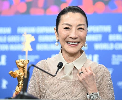 Michelle Yeoh attends the press conference as the recipient of the Honorary Golden Bear at the 76th Berlin Film Festival Featuring: Michelle Yeoh Where: Berlin, Germany When: 13 Feb 2026 Credit: Cover Images EDITORIAL USE ONLY. NOT FOR USE BY NEWSPAPERS BASED IN THE UK. Copyright: xx coverimg55463533