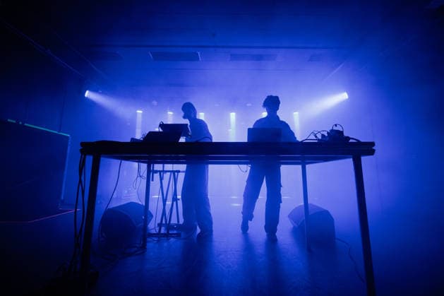 Two Lanes live in Copenhagen, Denmark Copenhagen, Denmark. 12th, February 2026. The German electronic music duo Two Lanes performs a live concert at VEGA in Copenhagen. The duo consists of the two brothers Leo and Rafael Schmid. Denmark, Copenhagen  Copyright: xGonzalesxPhoto ErlingxBrodersenx