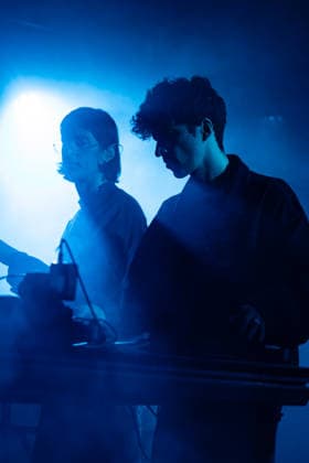 Two Lanes live in Copenhagen, Denmark Copenhagen, Denmark. 12th, February 2026. The German electronic music duo Two Lanes performs a live concert at VEGA in Copenhagen. The duo consists of the two brothers Leo and Rafael Schmid. Denmark, Copenhagen  Copyright: xGonzalesxPhoto ErlingxBrodersenx