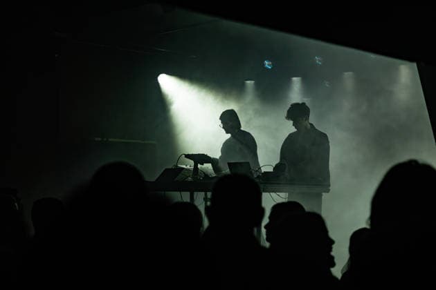 Two Lanes live in Copenhagen, Denmark Copenhagen, Denmark. 12th, February 2026. The German electronic music duo Two Lanes performs a live concert at VEGA in Copenhagen. The duo consists of the two brothers Leo and Rafael Schmid. Denmark, Copenhagen  Copyright: xGonzalesxPhoto ErlingxBrodersenx