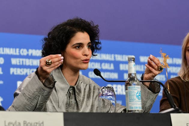 Eya Bouteraa at the A Voix Basse In a Whisper press conference during the 76th Berlinale International Film Festival Berlin 2026 , February 13th, 2026 Romain Doucelin Bestimage The À Voix Basse In A Whisper press conference during the 76th Berlinale International Film Festival Berlin at Grand Hyatt Hotel on February 13th, 2026 in Berlin, Germany Berlin Allemagne  Copyright: xRomainxDoucelinx xBestimagexRomainxDoucelinx xBestimagex