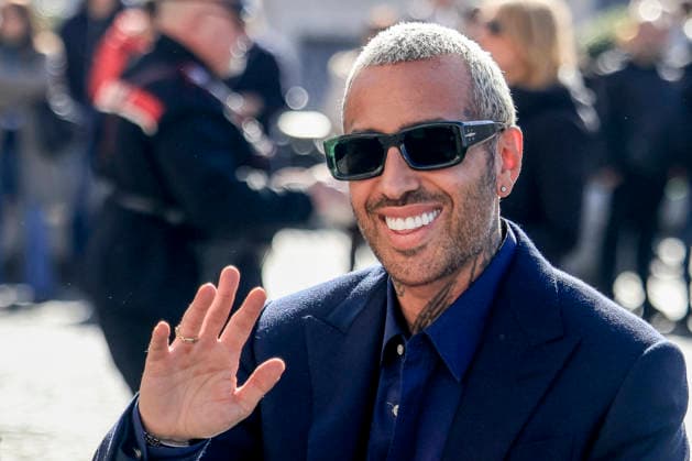 February 13, 2026, Rome, Rome, ITALY: February 13, 2026, Rome. The artists of the 66th Sanremo Festival at the Quirinale Palace to meet the President of the Republic. Pictured: Lucho Rome ITALY  - ZUMAa289 20260213_zia_a289_026 Copyright: xRichardxDexLucax
