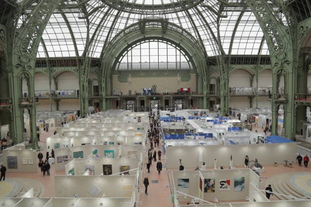 Art Capital 2026 at Grand Palais in Paris PARIS, FRANCE - FEBRUARY 13: Visitors attend Art Capital 2026 at the Grand Palais on February 13, 2026, in Paris, France. The annual art event brings together more than 3,000 artists from France and abroad, showcasing painting, sculpture, photography and other contemporary works. Mohamad Salaheldin Abdelg Alsayed Anadolu Paris France. Editorial use only. Please get in touch for any other usage.  Copyright: x2026xAnadoluxMohamadxSalaheldinxAbdelgxAlsayedx