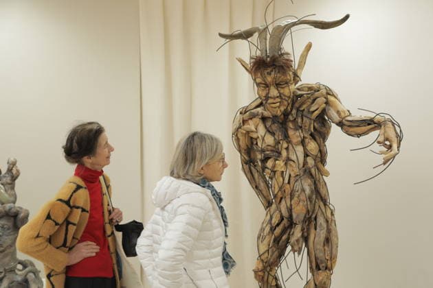 Art Capital 2026 at Grand Palais in Paris PARIS, FRANCE - FEBRUARY 13: Visitors attend Art Capital 2026 at the Grand Palais on February 13, 2026, in Paris, France. The annual art event brings together more than 3,000 artists from France and abroad, showcasing painting, sculpture, photography and other contemporary works. Mohamad Salaheldin Abdelg Alsayed Anadolu Paris France. Editorial use only. Please get in touch for any other usage.  Copyright: x2026xAnadoluxMohamadxSalaheldinxAbdelgxAlsayedx