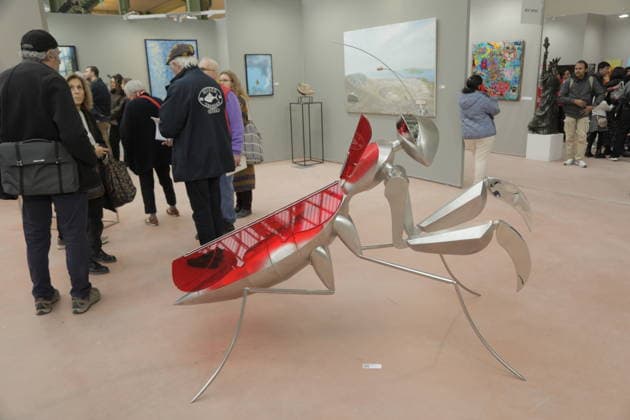 Art Capital 2026 at Grand Palais in Paris PARIS, FRANCE - FEBRUARY 13: Visitors attend Art Capital 2026 at the Grand Palais on February 13, 2026, in Paris, France. The annual art event brings together more than 3,000 artists from France and abroad, showcasing painting, sculpture, photography and other contemporary works. Mohamad Salaheldin Abdelg Alsayed Anadolu Paris France. Editorial use only. Please get in touch for any other usage.  Copyright: x2026xAnadoluxMohamadxSalaheldinxAbdelgxAlsayedx