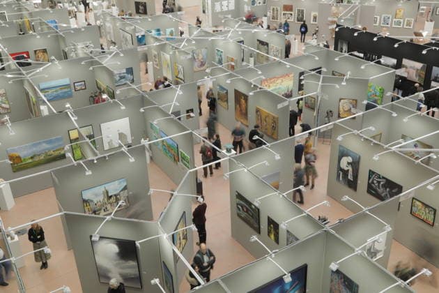 Art Capital 2026 at Grand Palais in Paris PARIS, FRANCE - FEBRUARY 13: Visitors attend Art Capital 2026 at the Grand Palais on February 13, 2026, in Paris, France. The annual art event brings together more than 3,000 artists from France and abroad, showcasing painting, sculpture, photography and other contemporary works. Mohamad Salaheldin Abdelg Alsayed Anadolu Paris France. Editorial use only. Please get in touch for any other usage.  Copyright: x2026xAnadoluxMohamadxSalaheldinxAbdelgxAlsayedx