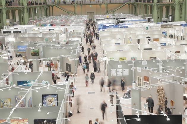 Art Capital 2026 at Grand Palais in Paris PARIS, FRANCE - FEBRUARY 13: Visitors attend Art Capital 2026 at the Grand Palais on February 13, 2026, in Paris, France. The annual art event brings together more than 3,000 artists from France and abroad, showcasing painting, sculpture, photography and other contemporary works. Mohamad Salaheldin Abdelg Alsayed Anadolu Paris France. Editorial use only. Please get in touch for any other usage.  Copyright: x2026xAnadoluxMohamadxSalaheldinxAbdelgxAlsayedx