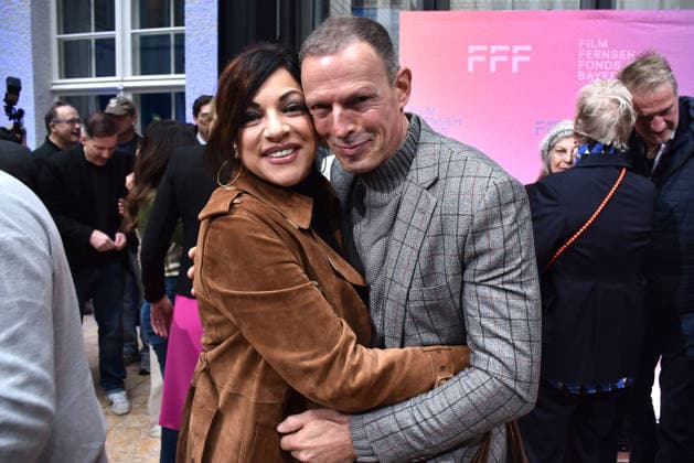 Alice Brauner und Michael Zechbauer beim Empfang vom FFF Film Fernseh Fonds Bayern im Rahmen der 76. Berlinale am 13.02.2026 in Berlin FFF Berlinale Empfang 2026 in Berlin