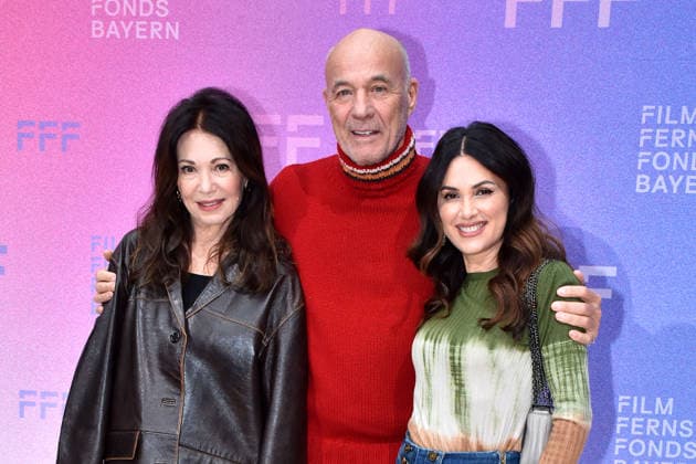 Iris Berben, Heiner Lauterbach und Viktoria Lauterbach beim Empfang vom FFF Film Fernseh Fonds Bayern im Rahmen der 76. Berlinale am 13.02.2026 in Berlin FFF Berlinale Empfang 2026 in Berlin