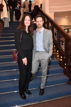 Annie Mosebach und Tom Schilling beim Empfang vom FFF Film Fernseh Fonds Bayern im Rahmen der 76. Berlinale am 13.02.2026 in Berlin FFF Berlinale Empfang 2026 in Berlin
