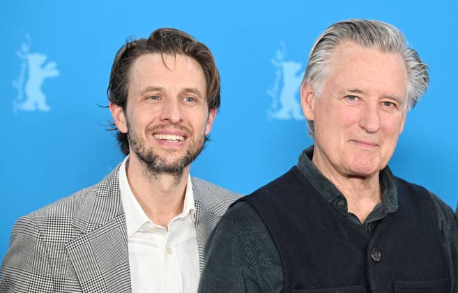Everybody Digs Bill Evans photocall at the 76th Berlinale International Film Festival Featuring: Anders Danielsen Lie and Bill Pullman Where: Berlin, Germany When: 13 Feb 2026 Credit: Cover Images EDITORIAL USE ONLY. NOT FOR USE BY NEWSPAPERS BASED IN THE UK. Copyright: xx coverimg55464071