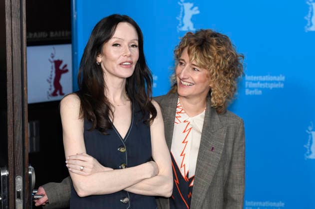Valene Kane und Tricia Tuttle beim Photocall zum Kinofilm Everybody Digs Bill Evans auf der Berlinale 2026 76. Internationale Filmfestspiele Berlin im Hotel Grand Hyatt. Berlin, 13.02.2026