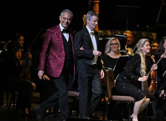HOLLYWOOD FL - FEBRUARY 12: Andrea Bocelli performs during the Romanza 30th Anniversary World Tour at Hard Rock Live held at the Seminole Hard Rock Hotel & Casino on February 12, 2026 in Hollywood, Florida. Copyright: xmpi04x