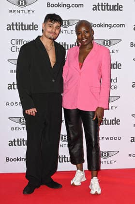 Celebrities attend the Attitude 101 Awards at the Rosewood Hotel, London Featuring: Zelah Glasson, Feyisola Akintoye Where: London, United Kingdom When: 13 Feb 2026 Credit: Cover Images EDITORIAL USE ONLY. NOT FOR USE BY NEWSPAPERS BASED IN THE UK. Copyright: xx coverimg55464267