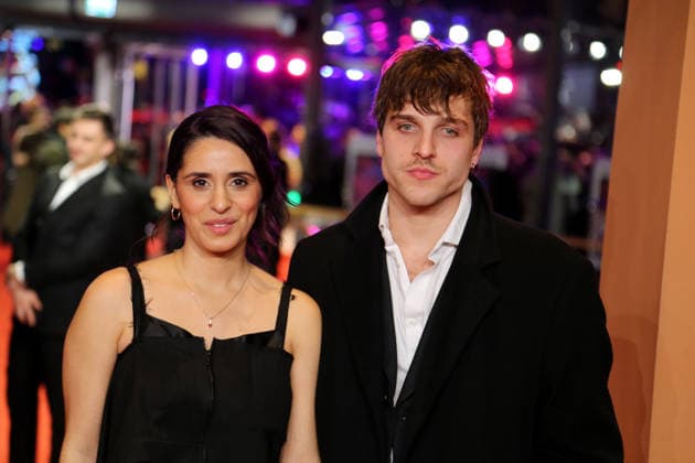February 12, 2026, Berlin, Germany: Maryam Zaree und Jonas Dassler pose on the red carpet at the opening ceremony of the 76th Berlin International Film Festival (Berlinale), which is Europe s first major film festival of the year, in Berlin. The festival runs from February 12 to 22, 2026. Berlin Germany  - ZUMAf146 20260212_zip_f146_214 Copyright: xRouzbehxFouladix