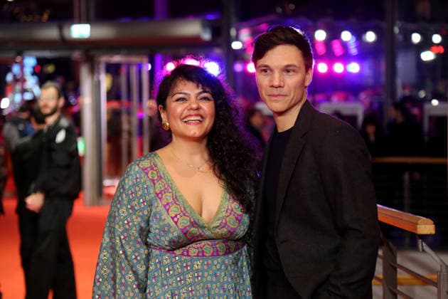 February 12, 2026, Berlin, Germany: Sebastian Urzendowsky und Sara Fazilat pose on the red carpet at the opening ceremony of the 76th Berlin International Film Festival (Berlinale), which is Europe s first major film festival of the year, in Berlin. The festival runs from February 12 to 22, 2026. Berlin Germany - ZUMAf146 20260212_zip_f146_206 Copyright: xRouzbehxFouladix