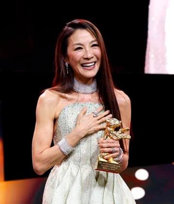 Michelle Yeoh ( Preistraegerin Goldener Baer ) bei der Eroeffnung der 76. Berlinale Internationale Filmfestspiele mit der - No Good Men- Film Premiere am 12.02.2026 im Berlinale Palast Berlin.