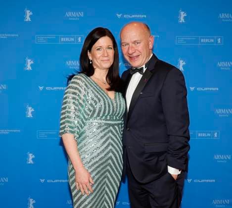 Katharina Guenther-Wuensch und Kai Wegner bei der Eroeffnung der 76. Berlinale Internationale Filmfestspiele mit der - No Good Men- Film Premiere am 12.02.2026 im Berlinale Palast Berlin.
