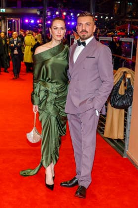 Melika Foroutan, Edin Hasanovic bei der Eroeffnung der 76. Berlinale Internationale Filmfestspiele mit der - No Good Men- Film Premiere am 12.02.2026 im Berlinale Palast Berlin.