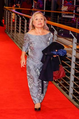 Christine Urspruch bei der Eröffnung der 75. Internationalen Filmfestspiele Berlin im Berlinale Palast am Potsdamer Platz